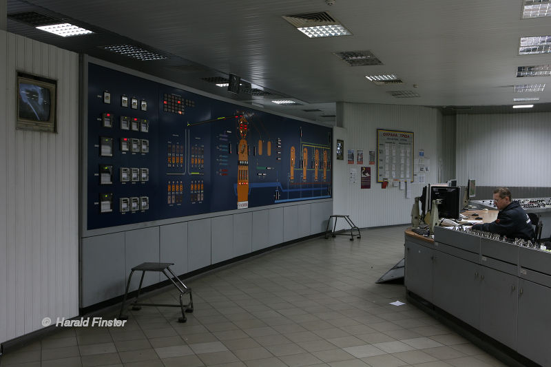 Arćelor Mittal integrated steel mill: control room