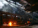 Arćelor Mittal integrated steel mill: open hearth shop