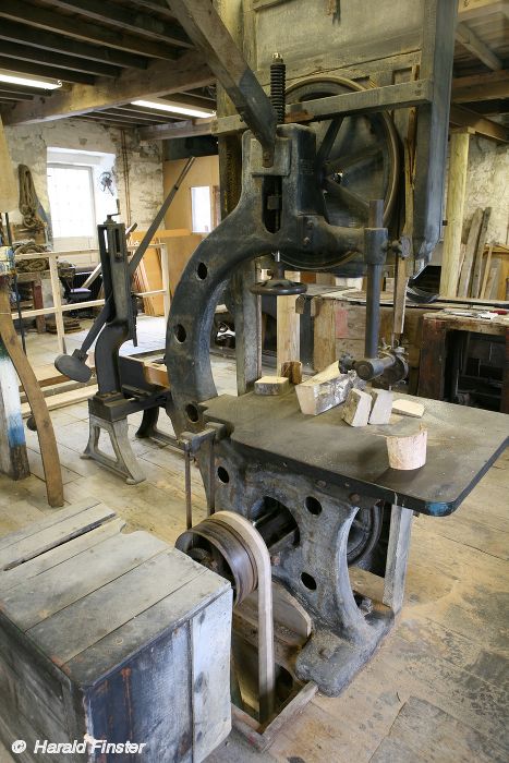 band-saw at Gayle Mill