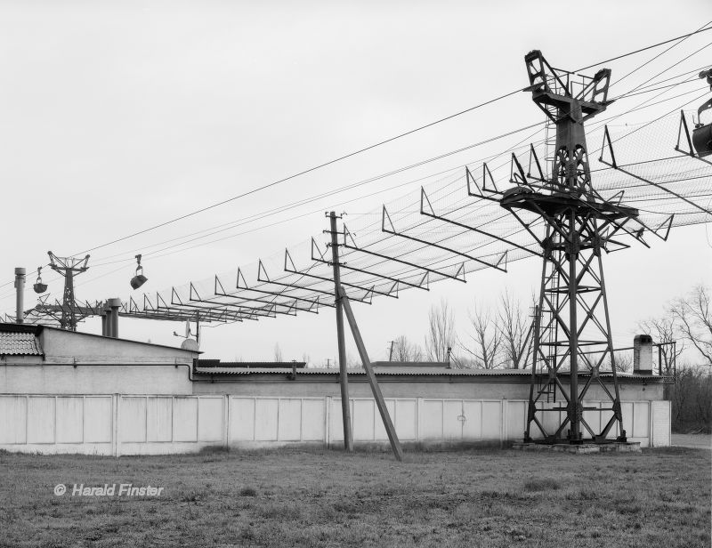 aerial ropeway Yenakiieve Iron and Steel Works (Енакиевский металлургический завод)