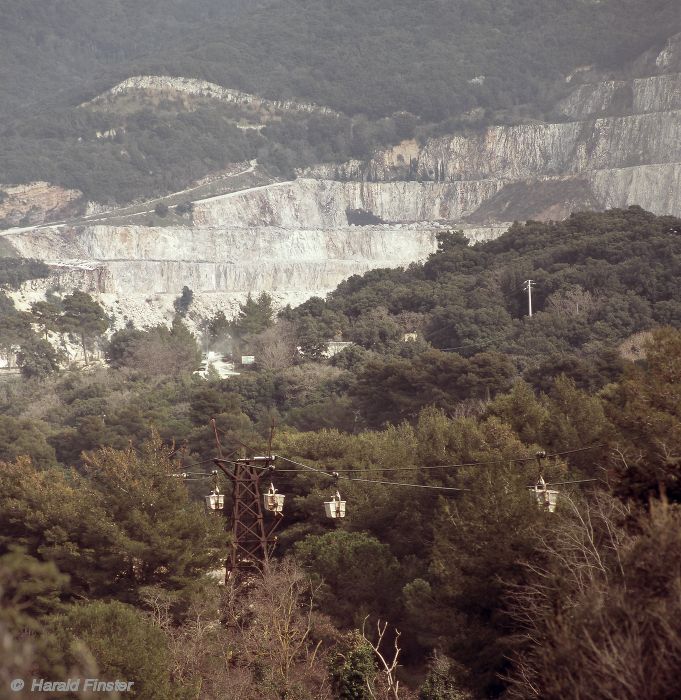 Cantiere de San Carlo: aerial ropeway