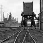 bascule bridge and blast furnace