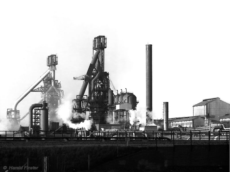 Margam Steelworks (Corus): Nos 4 and 5 blast furnace