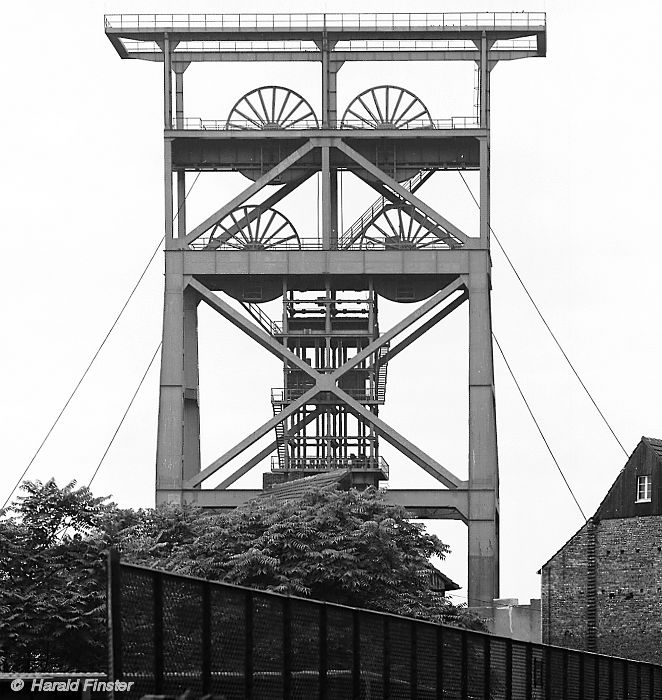 Gneisenau colliery, shaft 4