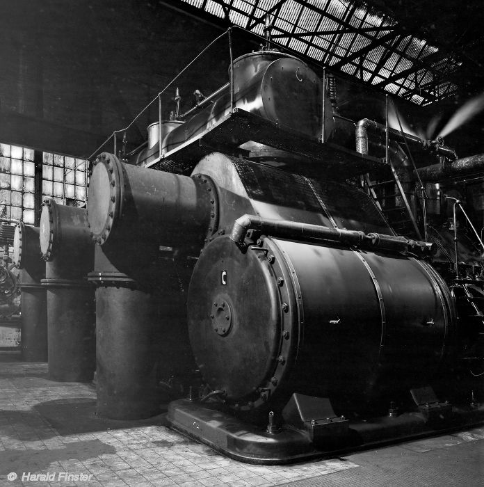 steam engine at rolling mill (Saarstahl)