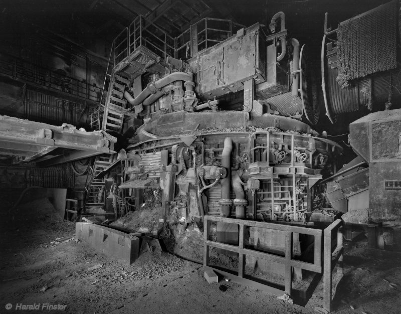 Thyssen Niederrhein steel works: electric arc furnace (EAF)