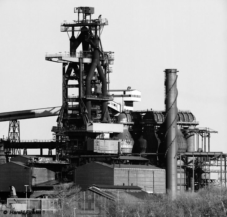 Krupp steelworks Rheinhausen