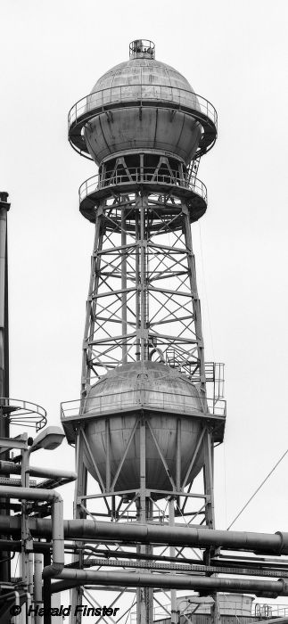 watertower at the Bakelit AG