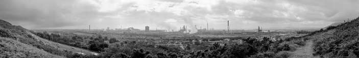 Corus Stahl- und Hüttenwerk "Margam Works", Port Talbot, Wales